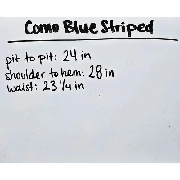 ✨️4/$20. COMO BLU Retro Striped Long Sleeve, Linen Look. Multi-Color, 70's - Picture 12 of 13